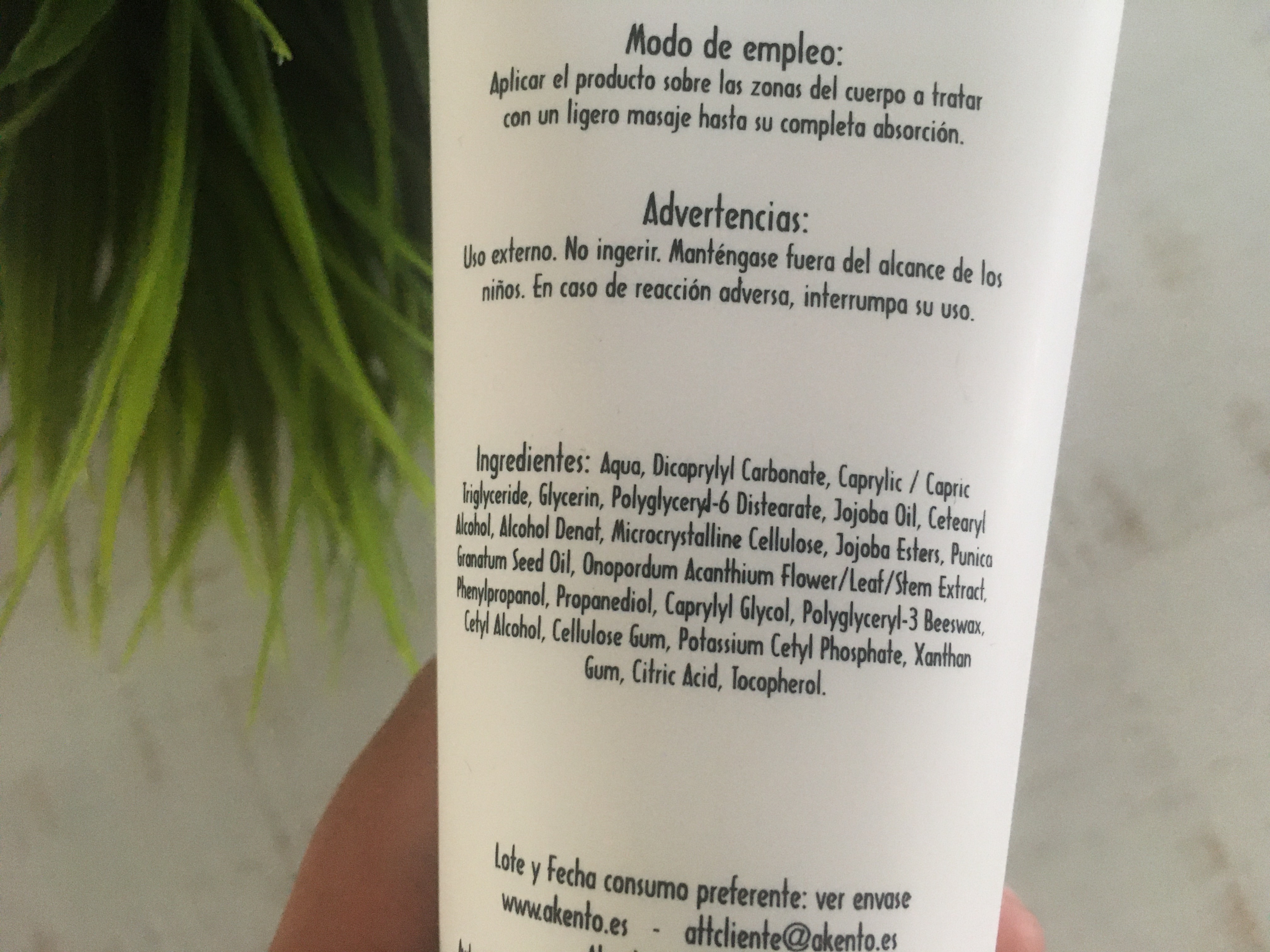 inci akento piel atopica